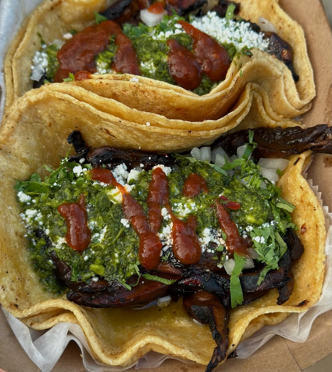 Mushroom Pastor Tacos