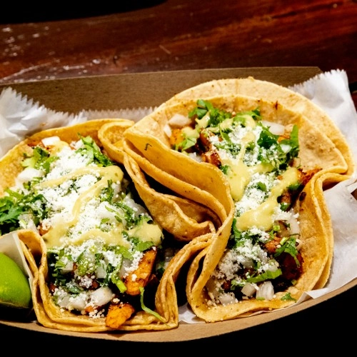 Chicken Pastor Tacos